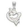Sterling Silver LogoArt Michigan State University Small Dog Tag view 1