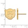 Baylor Small (1/2 Inch) Post Earrings (14k Yellow Gold) view 2