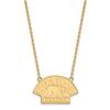 10k Yellow Gold Nhl Logoart Boston Bruins Large Pendant Necklace view 1