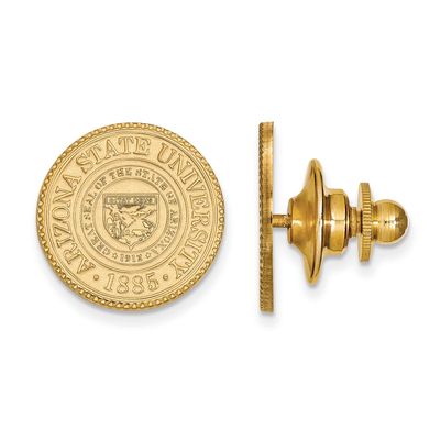 Arizona State Crest Lapel Pin (14k Yellow Gold)