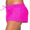 Aleumdr Plus Size Swimwear 3inch Tankini Bottom Women Summer Sports Swim Beach Board Shorts Rosy2 Small view 4