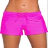 Aleumdr Plus Size Swimwear 3inch Tankini Bottom Women Summer Sports Swim Beach Board Shorts Rosy2 Medium view 1