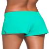 Aleumdr Women 3" Swimsuit Shorts Tankini Swim Briefs Plus Size Bottom Boardshort Summer Swimwear Beach Trunks for Girls Mint Green XX-Large view 2