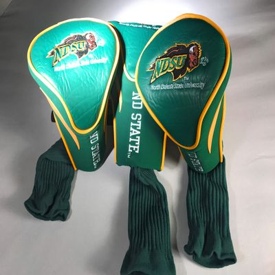 North Dakota State Bison Golf Set of 3 Head Covers