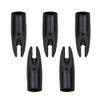UP100 50 PCS Black/Yellow Archery Arrow Nock for Shaft Outer Diameter 6.9mm view 1