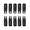 UP100 50 PCS Black/Yellow Archery Arrow Nock for Shaft Outer Diameter 6.9mm view 2