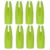 UP100 50 PCS Black/Yellow Archery Arrow Nock for Shaft Outer Diameter 6.9mm view 1