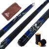 CUESOUL Rockin Series 58" 21oz Maple Pool Cue Stick Set with Joint Protector/Shaft Protector and Cue Towel G405 view 1