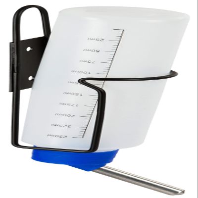 Kerbl Drinking Bottle with Holder of Metal, 250 ml