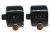 Jackie Pack of 2 Handheld 4 Digit Number Counter Mechanical Tally Lap Tracker Manual Clicker Black view 1