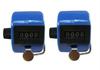 Jackie Pack of 2 Handheld 4 Digit Number Counter Mechanical Tally Lap Tracker Manual Clicker Blue view 1