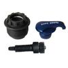 Suntour Unisex  Adult's HLO Cover Cap Unit, Black, 28mm view 1