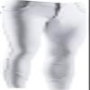 Equi-Theme/Equit'M 979437144 Leo, White/White/Grey Striped Contrasts, One Size view 3