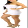 ToBeInStyle Womens Sexy Novelty Sheer Strapless Slip Dress - White view 3