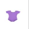 Capezio Capezio Short Sleeve Leotard - Girls, Vibrant Violet, Small view 1