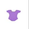 Capezio Capezio Short Sleeve Leotard - Girls, Vibrant Violet, Small view 4