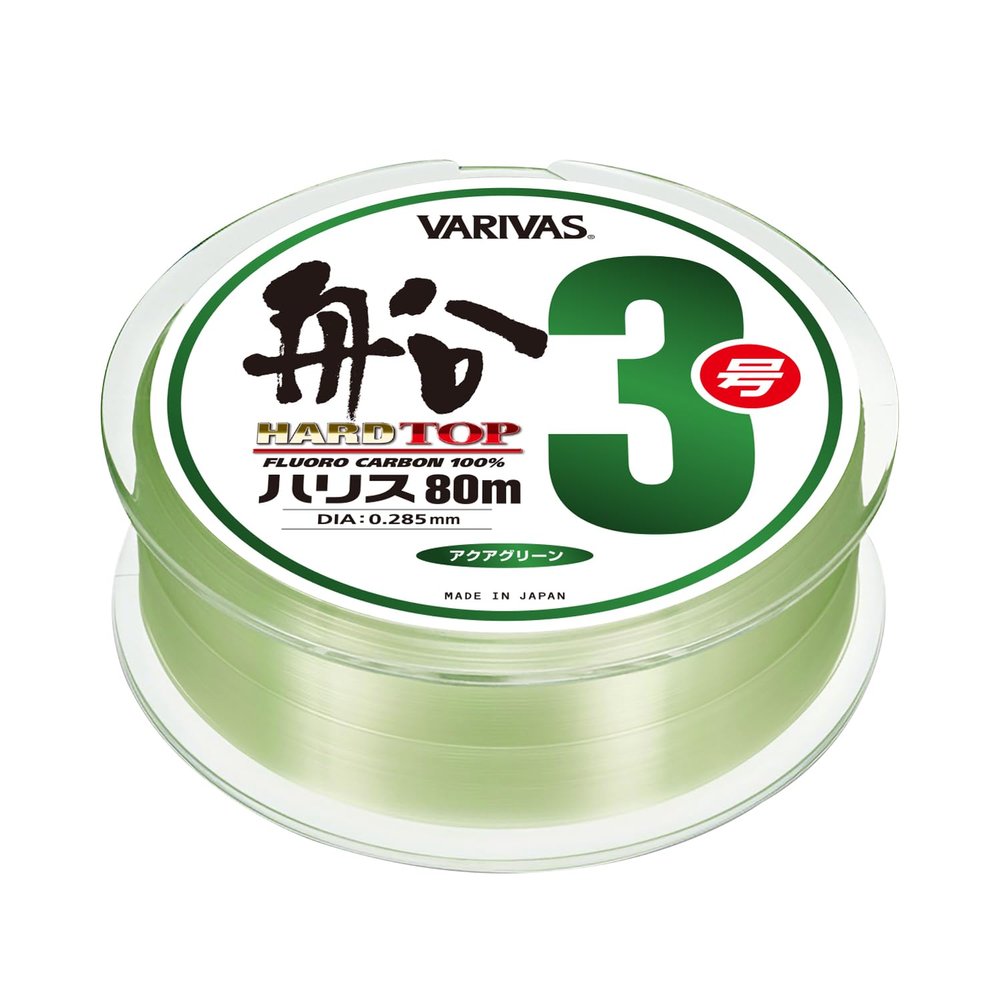 VARIVAS Harris Hardtop, Ship Harris, Fluorocarbon 26.4 ft (80 m), No. 3, Aqua Green