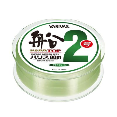 VARIVAS Harris Hardtop, Ship Harris, Fluorocarbon No. 2, 274.4 ft (80 m), Aqua Green