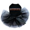 Christmas - Bling Rhinestone Christmas Dog Tutu Dress, 3XL Black view 1