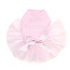 Merry Christmas - Bling Rhinestone Christmas Dog Tutu Dress, S Pink view 1