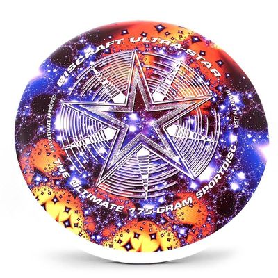 Ultra-Star Ultimate Frisbee 175 Gram Championship Sportdiscs-Starscape