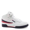 Fila womens Fila F-13 Big Kids Sneaker, White/Navy/Red, 6.5 Big Kid US view 2