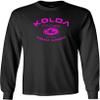 Joe's USA Koloa Surf Vintage Logo Heavy Cotton Long Sleeve T-Shirt (Black, 4XL) view 1