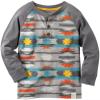 Carter's Boys Knit Polo Henley, Print, 5 view 1