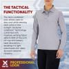 Vertx Womens Tactical Polo Shirt, Long Sleeve T-Shirt, Breathable, Moisture-Wicking, Outdoor Performance Tactical Clothing, Spruce Green - Medium view 2