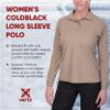 Vertx Womens Tactical Polo Shirt, Long Sleeve T-Shirt, Breathable, Moisture-Wicking, Outdoor Performance Tactical Clothing, Spruce Green - Medium view 4