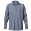 Vertx Mens Tactical Polo Shirt, Long Sleeve T-Shirt, Breathable, Moisture-Wicking, Outdoor Performance Tactical Clothing for Active Missions, Police, Security, Relaxed Fit, Grey, X-Small view 1
