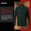 Vertx Mens Tactical Polo Shirt, Long Sleeve T-Shirt, Breathable, Moisture-Wicking, Outdoor Performance Tactical Clothing for Active Missions, Police, Security, Relaxed Fit, Spruce Green, 4XL view 2