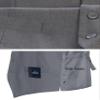 Gioberti Men's Formal Suit Vest Fit for Business or Casual Dress, Gray, X-Small view 4