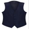 Gioberti Men's Formal Suit Vest Fit for Business or Casual Dress, Navy, X-Small view 1