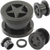 00g ear gauges and tunnels stretching kit plugs gauges Flare MoDTanOiz - Flesh tunnels 2g 2 gauge 6mm view 1