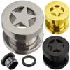 00g ear gauges and tunnels stretching kit plugs gauges Flare MoDTanOiz - Flesh tunnels 5/8 16mm view 2