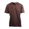 Galaxy by Harvic Men Solid Basic Plain Short Sleeve V-Neck Tees Gray view 4