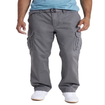 UNIONBAY mens Survivor Iv Relaxed Fit Cargo - Reg and Big Tall Sizes Casual Pants, Grey Goose, 32W x 30L US