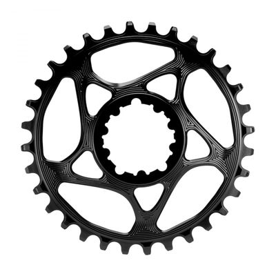 ABSOLUTE BLACK Sram DM GXP Blk 34T, Crown Man, Black