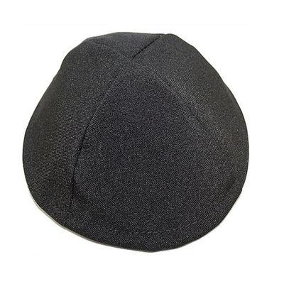 4 parts black Terylene kippah kipah yarmulka yarmulke - Size 2