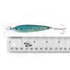 Fish WOW! 10pcs 1oz Fish Mega Live Metal Bait Jig with a Treble Hook - Blue view 2
