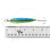Fish WOW! 10pcs 1oz Fish Mega Live Metal Bait Jig with a Treble Hook - Blue Sardine view 2