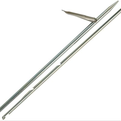 Cressi Barracuda 17-4 PH Notched Shaft Speargun Shafts, Metal, 150 cm