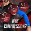 Bucwild Sports 1 Pair Arm Cooling Sun Protection Compression Arm Sleeves - Youth & Adult Sizes - Baseball Basketball Golf Tennis Running (Gray Small/Medium Adult) view 2