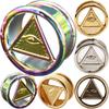 1/2 gauges 12mm double zero plug flare ear gauge plugs tunnels weight men ears streching expander 1/2 gauge 12mm view 1