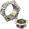 1/2 gauges 12mm Ear gauges 00g 0 00 Tunnels gauges Plugs Wood CZ Ears Women Men Steel 1/2 Gauge 12mm view 2
