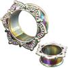 1/2 gauges 12mm Ear gauges 00g 0 00 Tunnels gauges Plugs Wood CZ Ears Women Men Steel 1/2 Gauge 12mm view 3