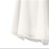 Urban CoCo Women's Basic Midi Skirt Versatile Stretchy Flared Casual High Waisted Skirt(X-Large, White-Long) view 4