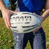 Ram Rugby Ball Rugby - Raider Match Rugby Ball - (Black, 5) view 4