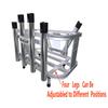 Brocraft Jet Ski Rod Holder /Jet Ski Aluminum Fishing Rod Rack & Cooler Holder Combo with with Gas Plates / PWC Rod Holder / PWC Cooler Holder view 2
